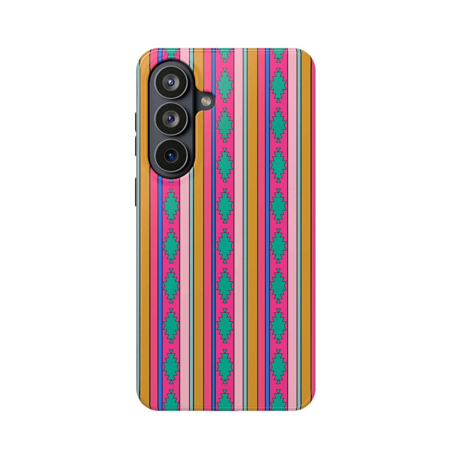 90’s western inspired Stripe Magnetic Impact Phone Case