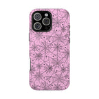 Pink Spiderweb Magnetic Impact Phone Case