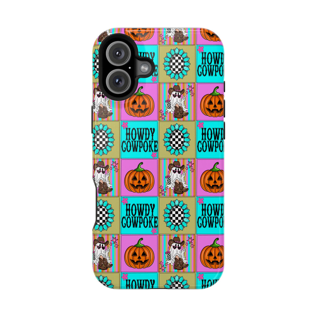 Howdy Cowpoke Halloween Magnetic Impact Phone Case