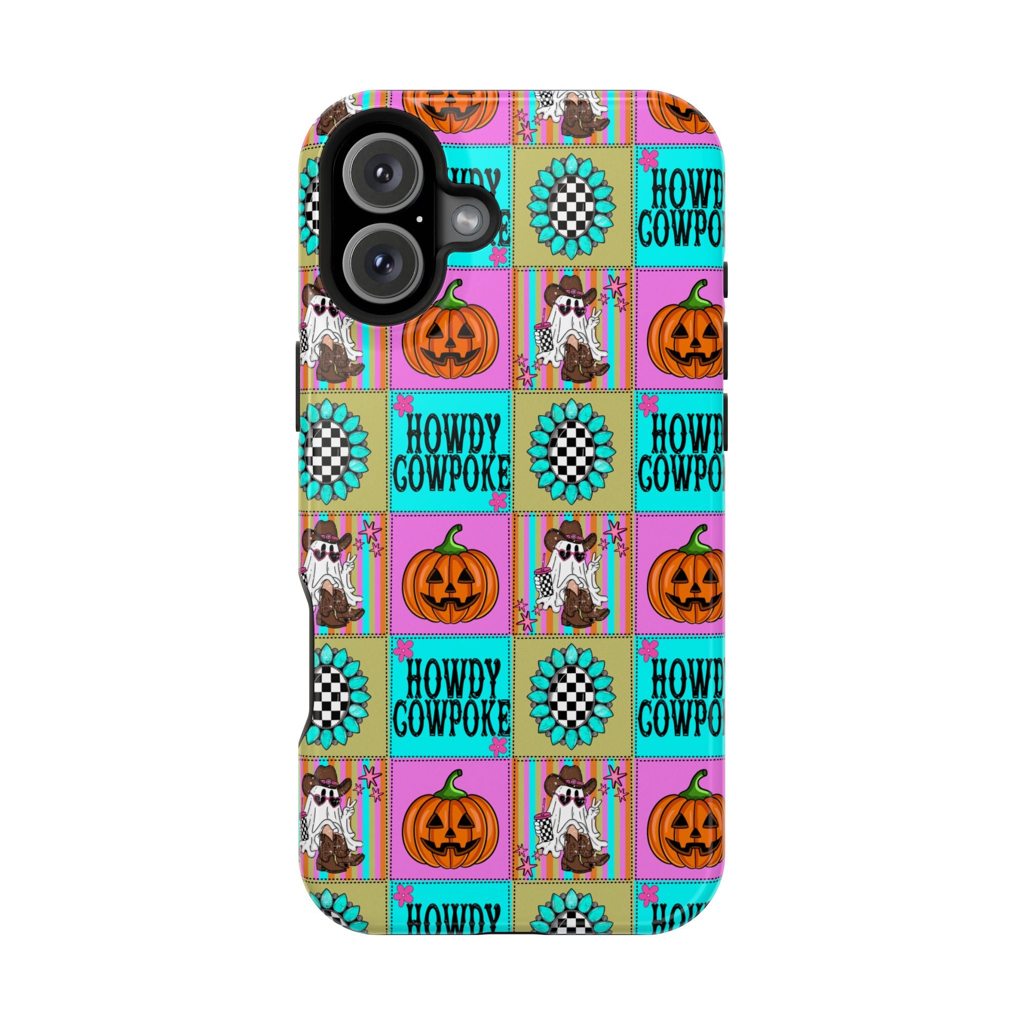 Howdy Cowpoke Halloween Magnetic Impact Phone Case
