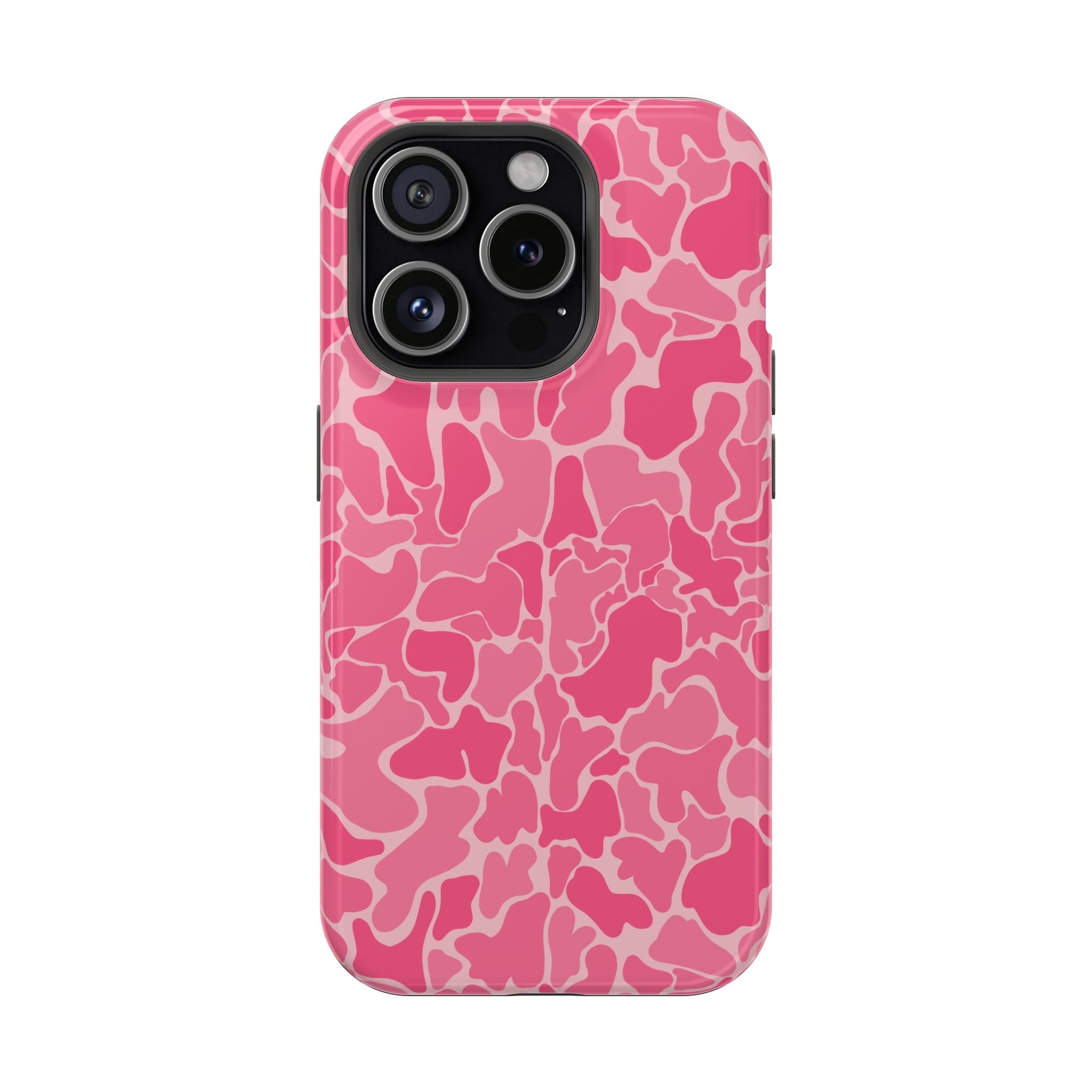 Pink Camo Magnetic Impact-Resistant Phone Case