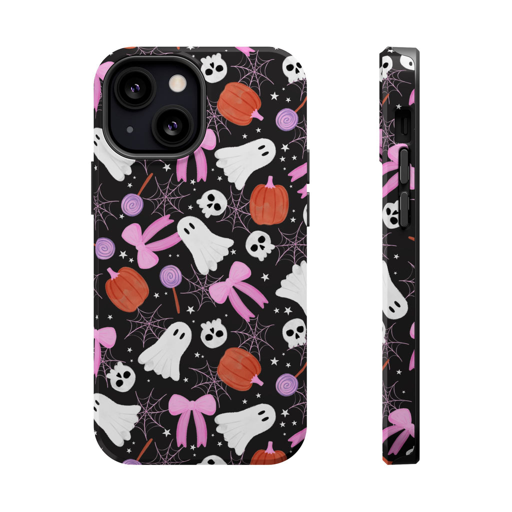 Halloween Ghosts & Pumpkins Magnetic Impact Phone Case