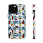 Patriotic BBQ Magnetic Impact-Resistant Case