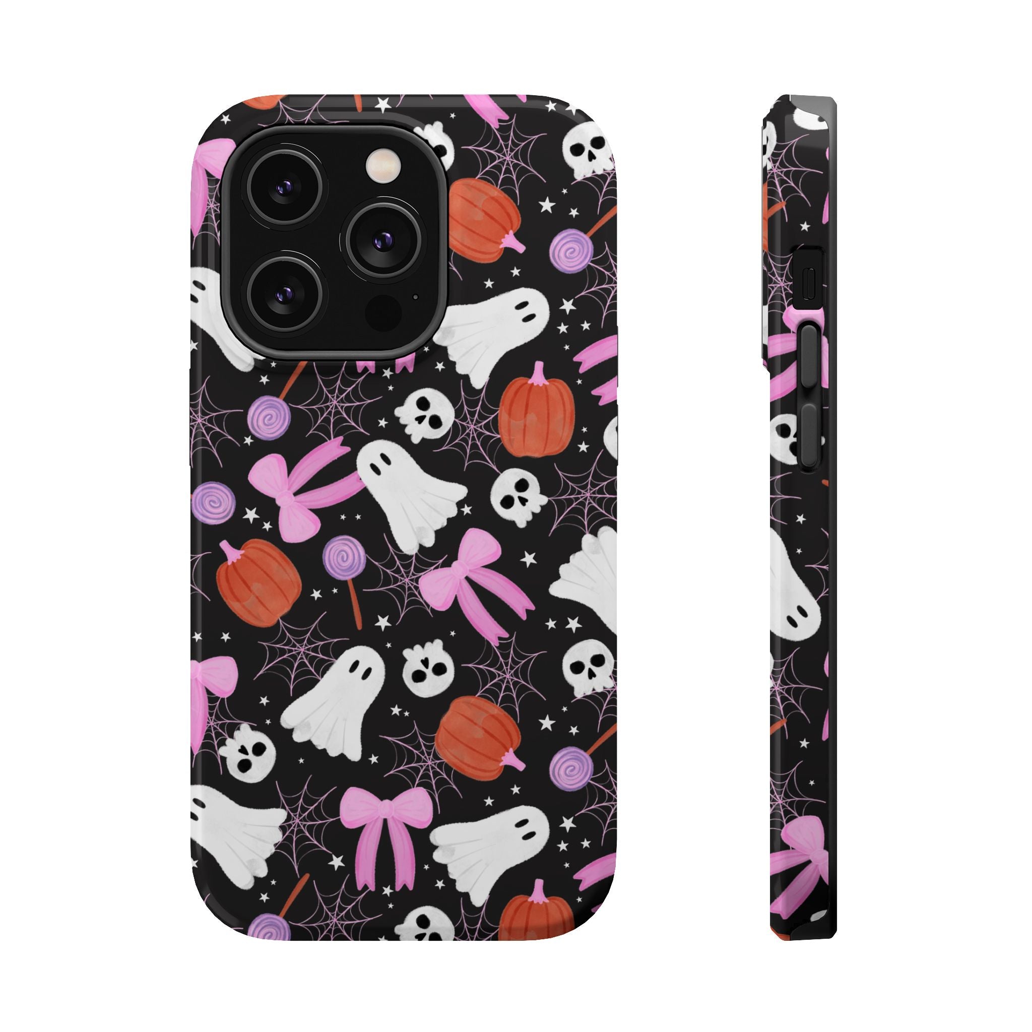 Halloween Ghosts & Pumpkins Magnetic Impact Phone Case