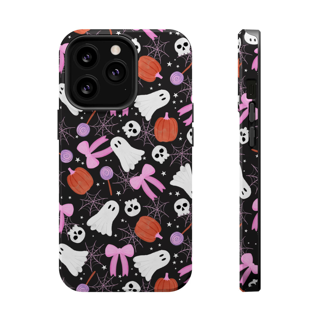 Halloween Ghosts & Pumpkins Magnetic Impact Phone Case