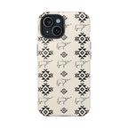 Southwestern Cow Pattern Magnetic Impact-Resistant Phone Case