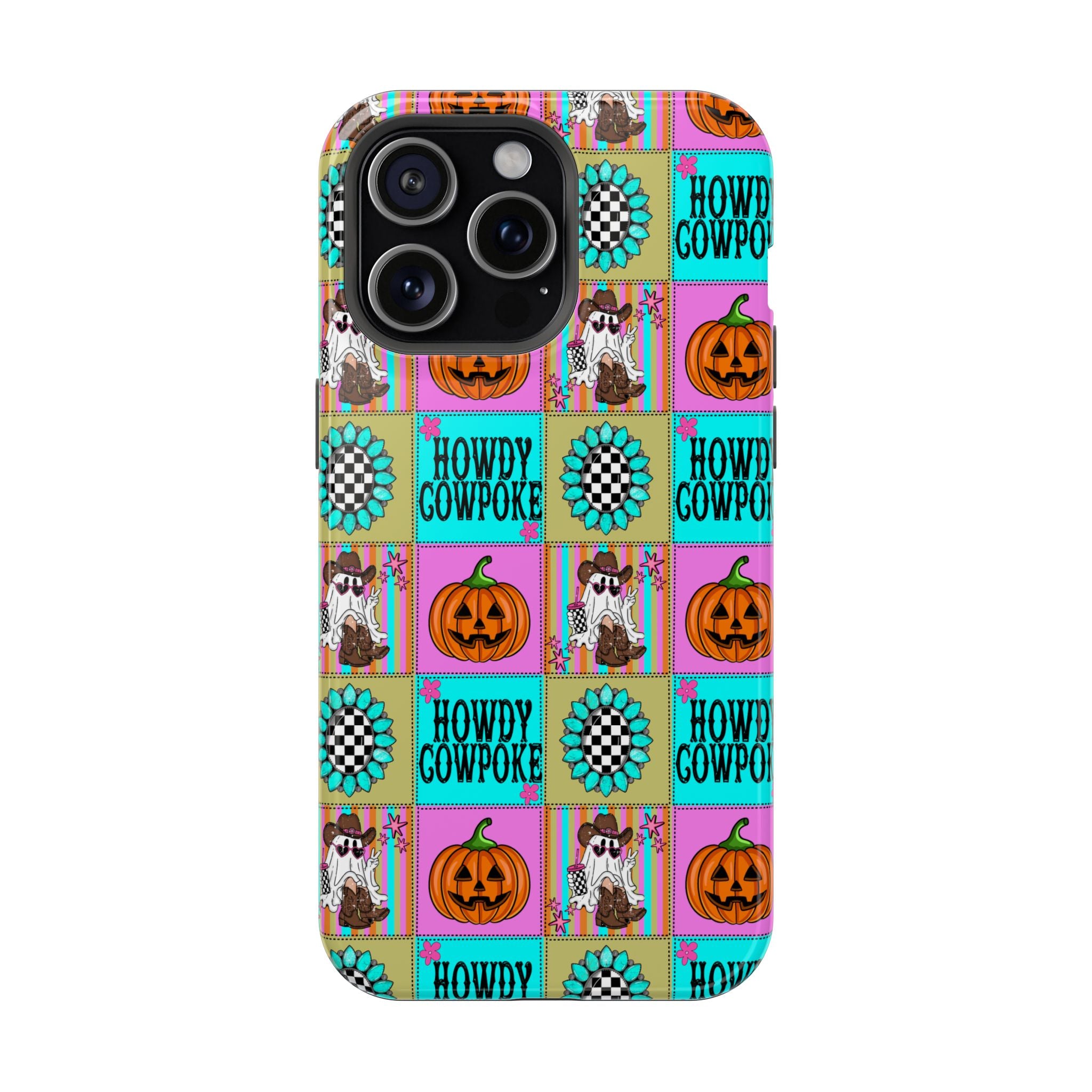 Howdy Cowpoke Halloween Magnetic Impact Phone Case