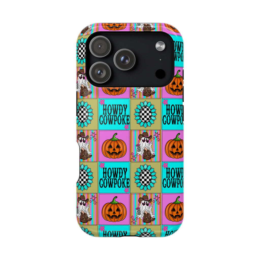 Howdy Cowpoke Halloween Magnetic Impact Phone Case