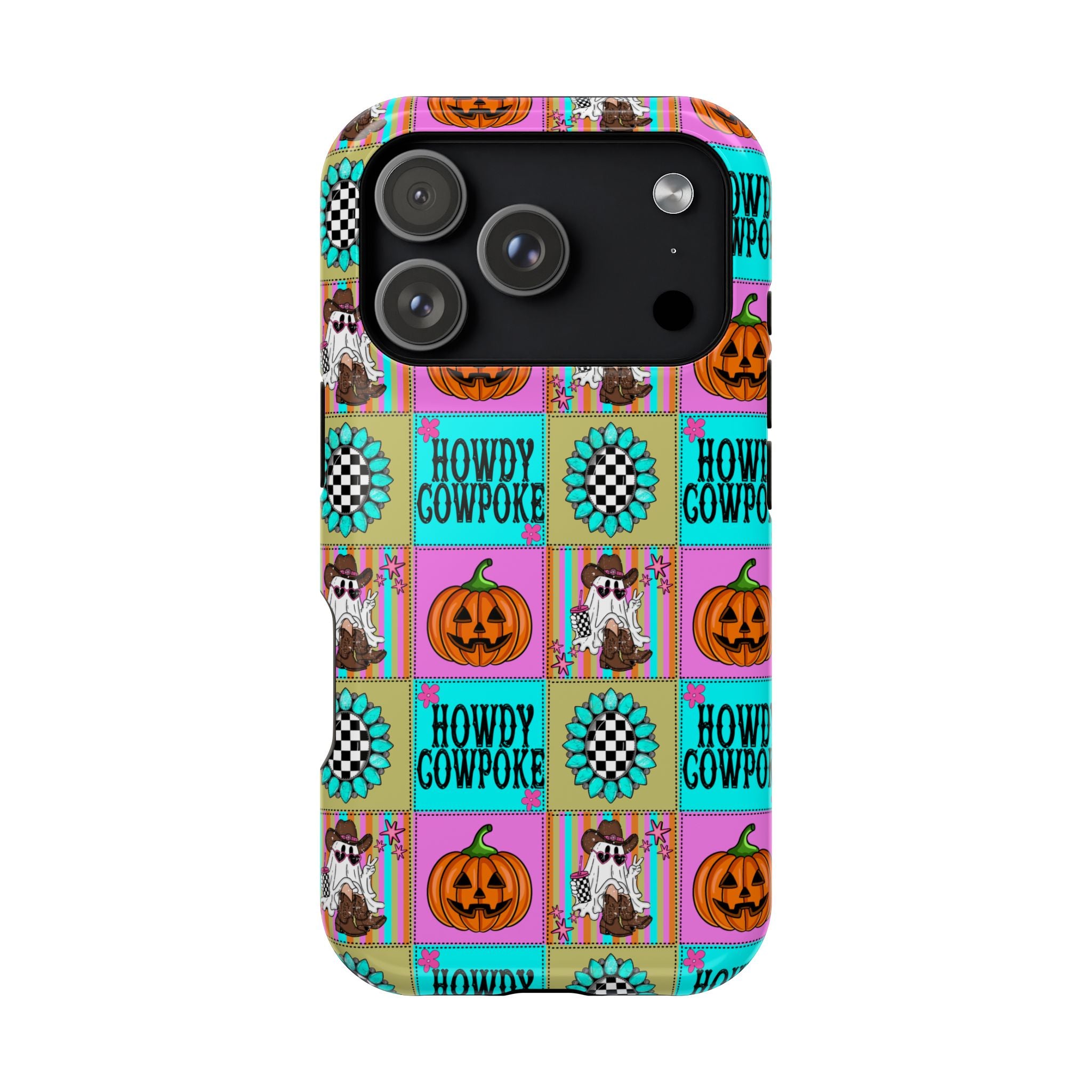 Howdy Cowpoke Halloween Magnetic Impact Phone Case