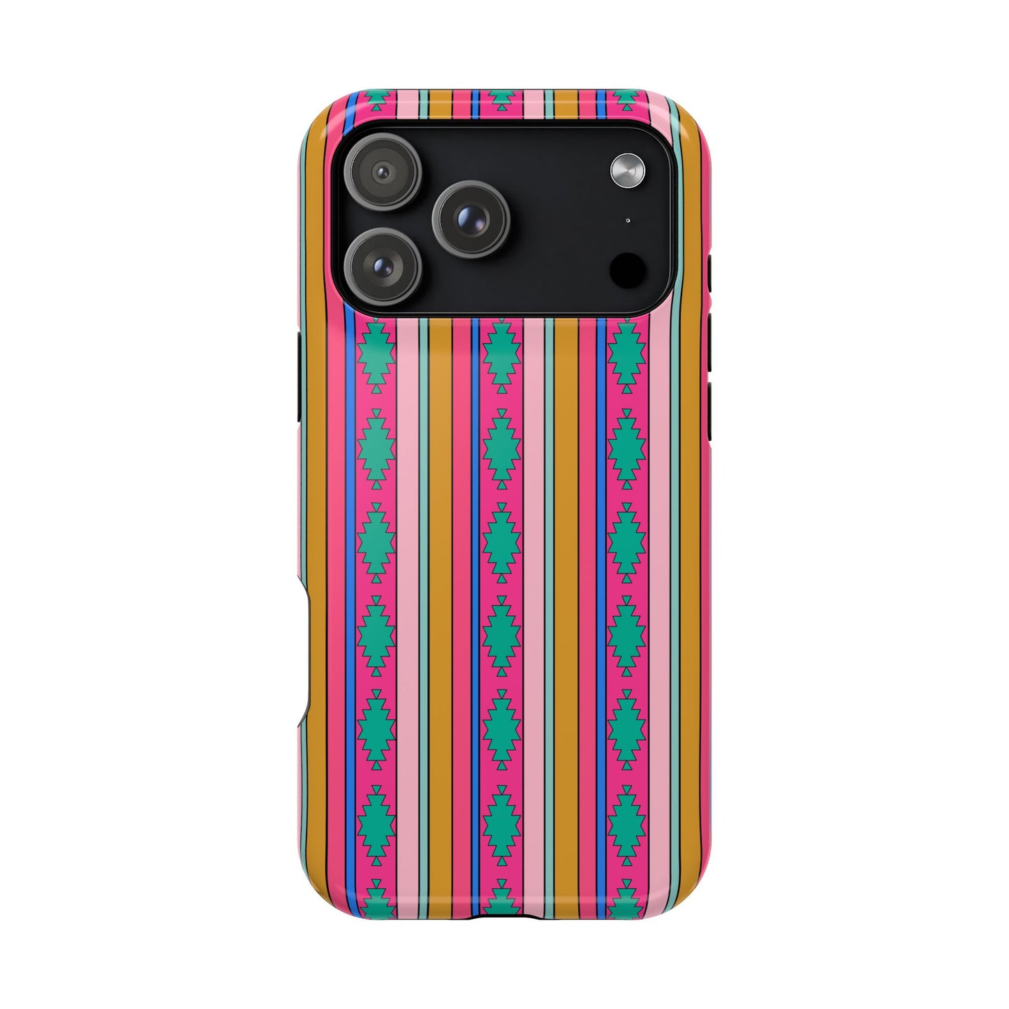 90’s western inspired Stripe Magnetic Impact Phone Case