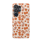Autumn Coffee Pattern Magnetic Impact-Resistant Phone Case