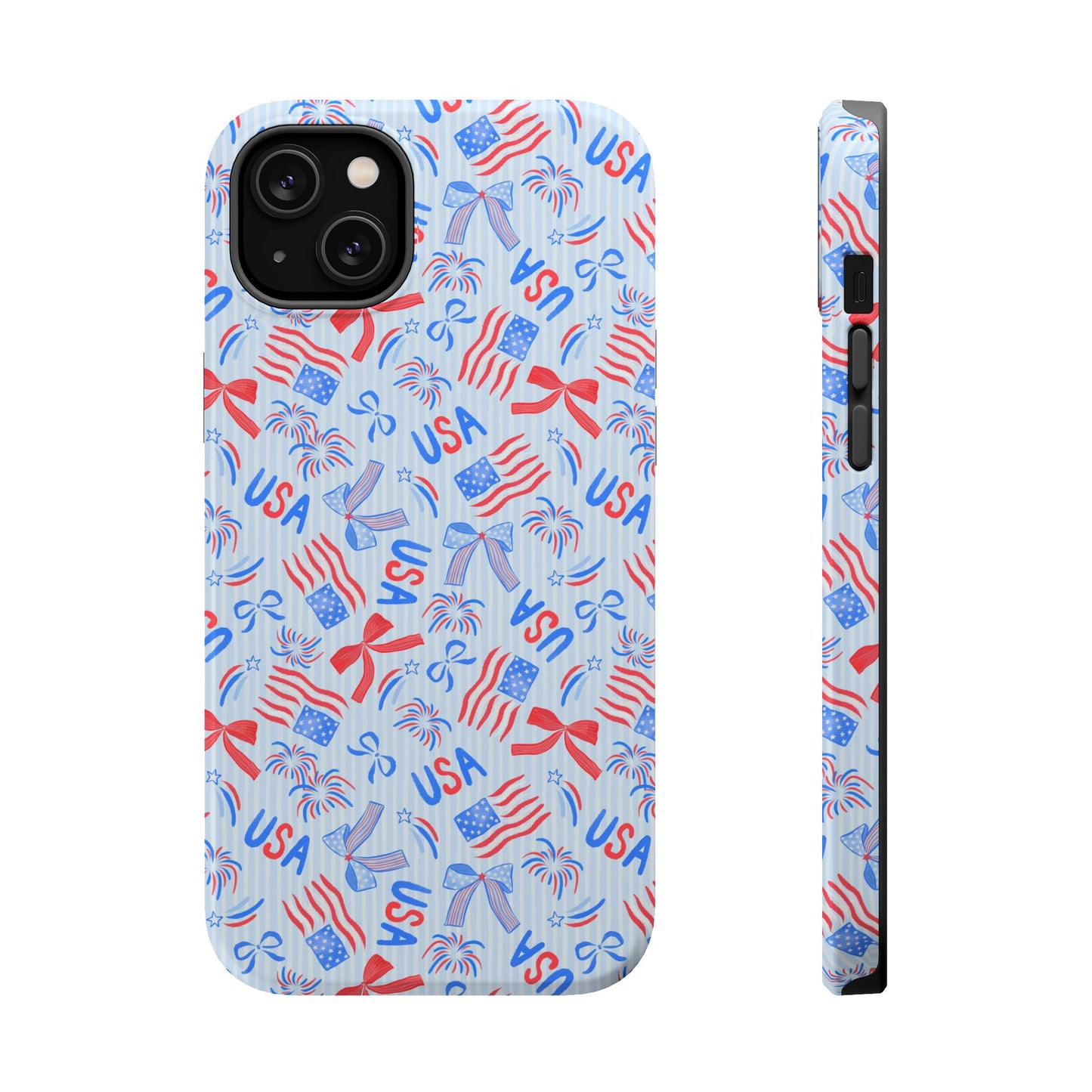 Stars Stripes & Bows Magnetic Phone Case