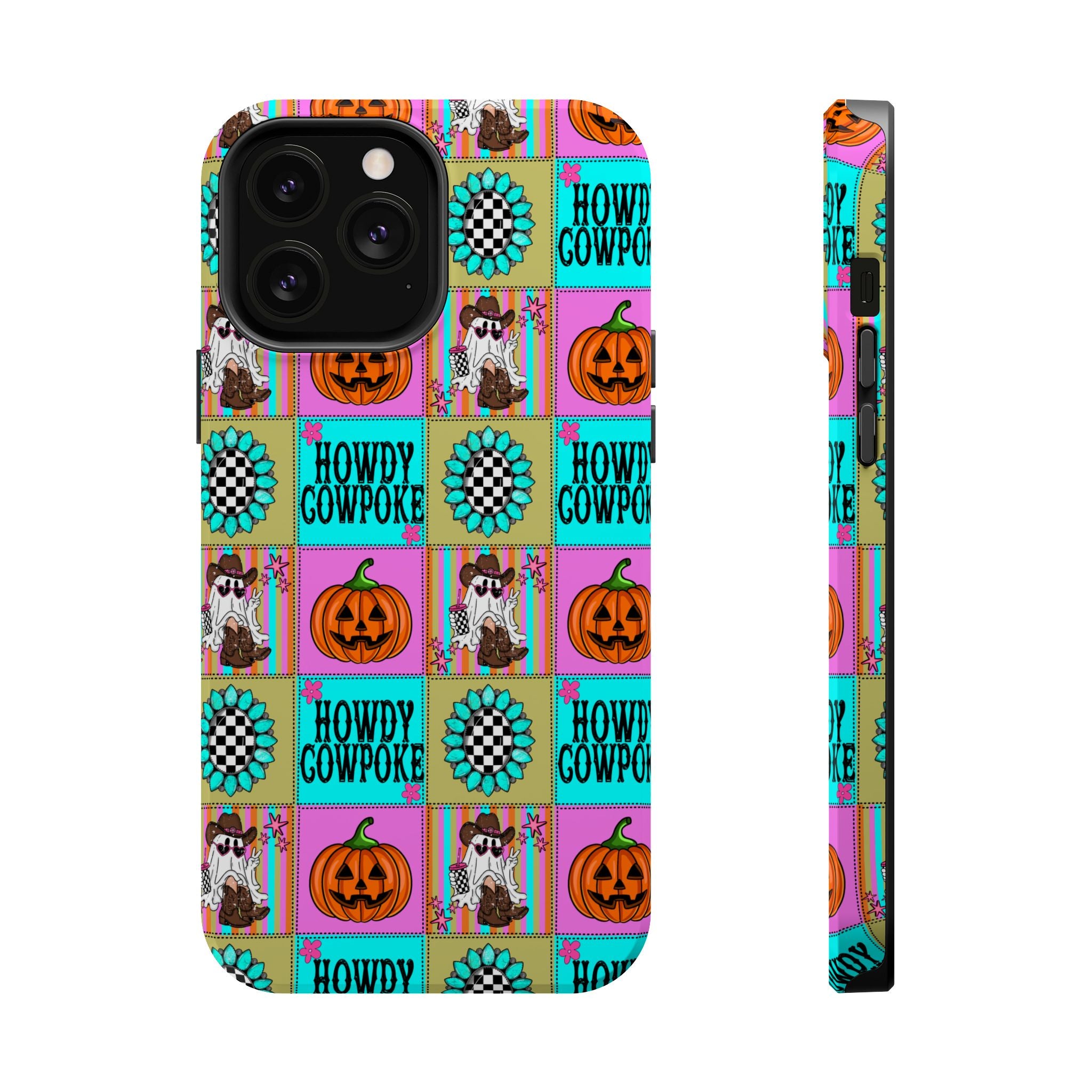 Howdy Cowpoke Halloween Magnetic Impact Phone Case