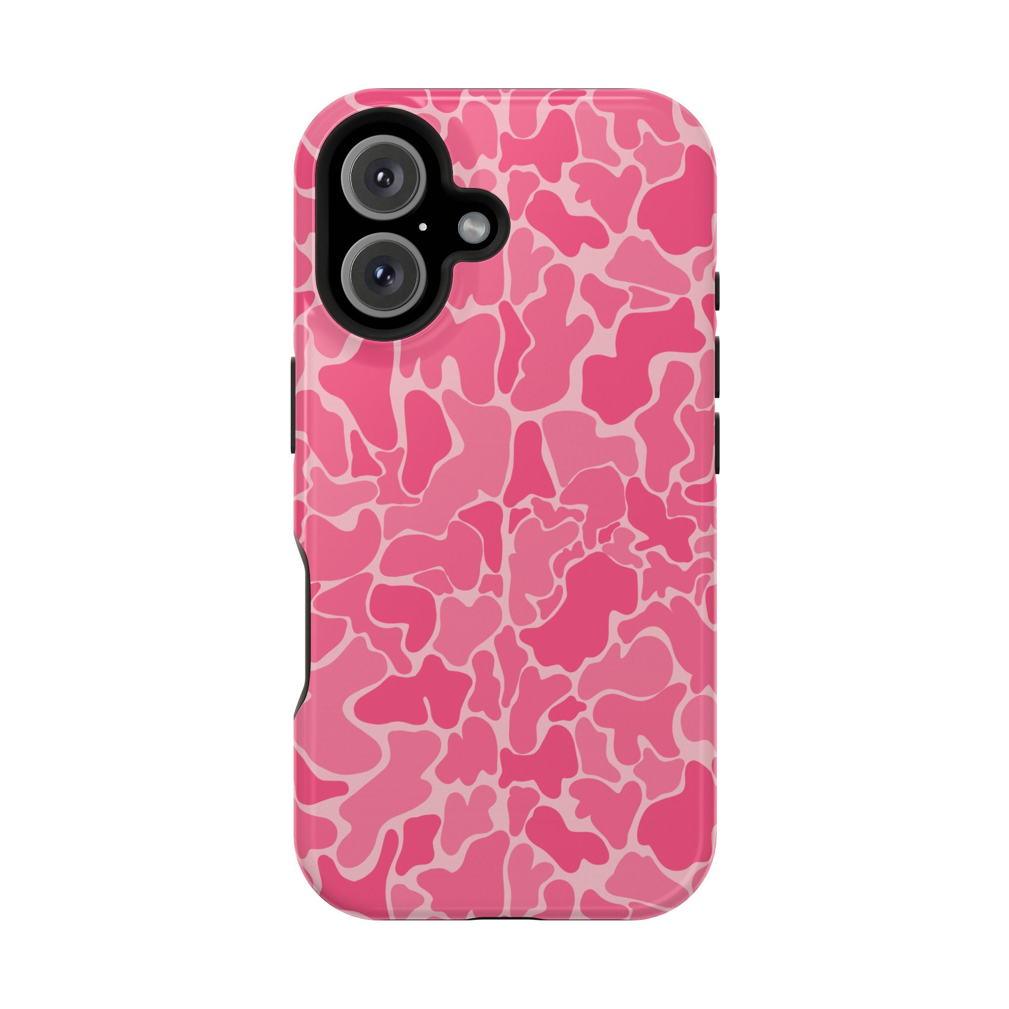 Pink Camo Magnetic Impact-Resistant Phone Case