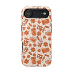 Autumn Coffee Pattern Magnetic Impact-Resistant Phone Case