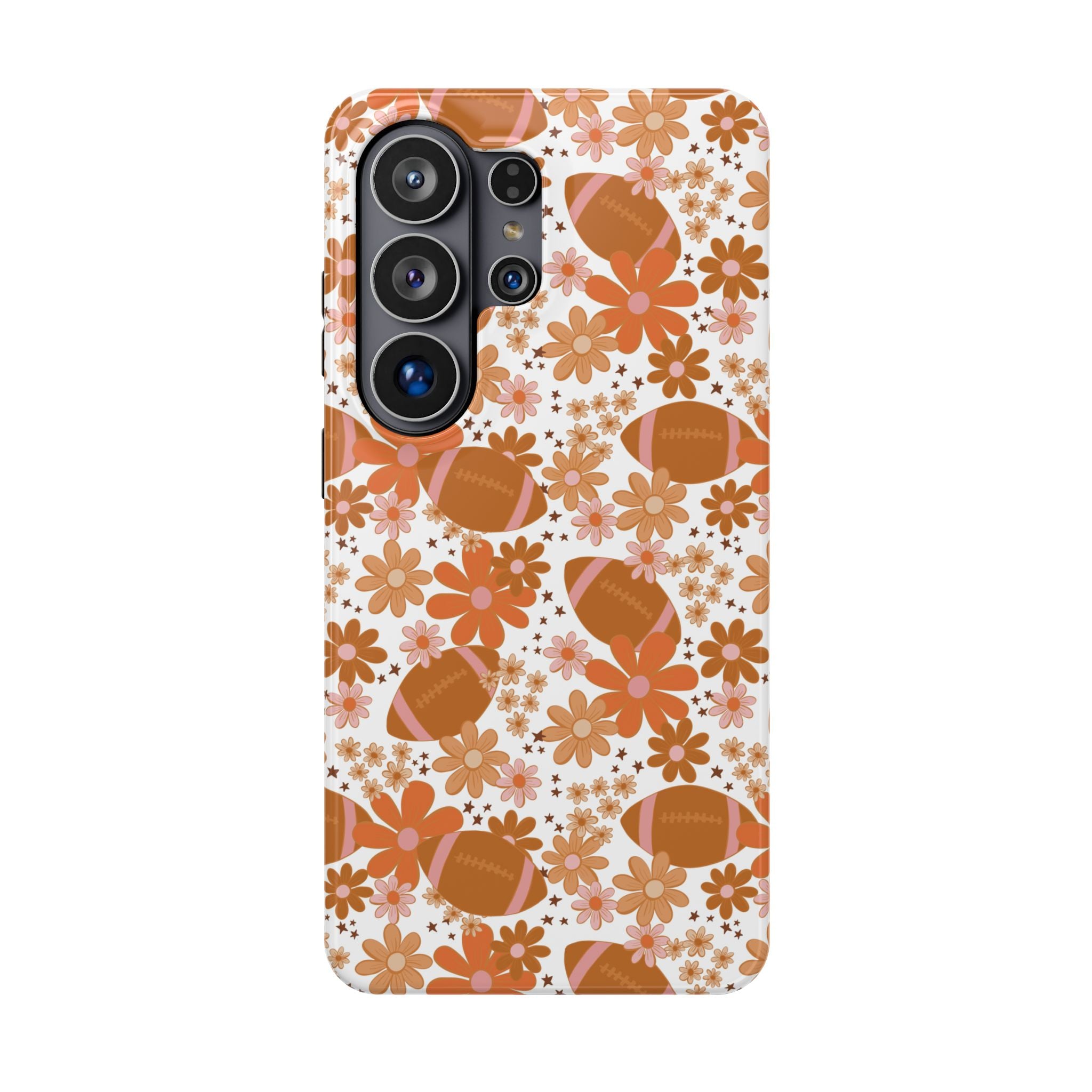 Football Floral Magnetic Impact-Resistant Phone Case