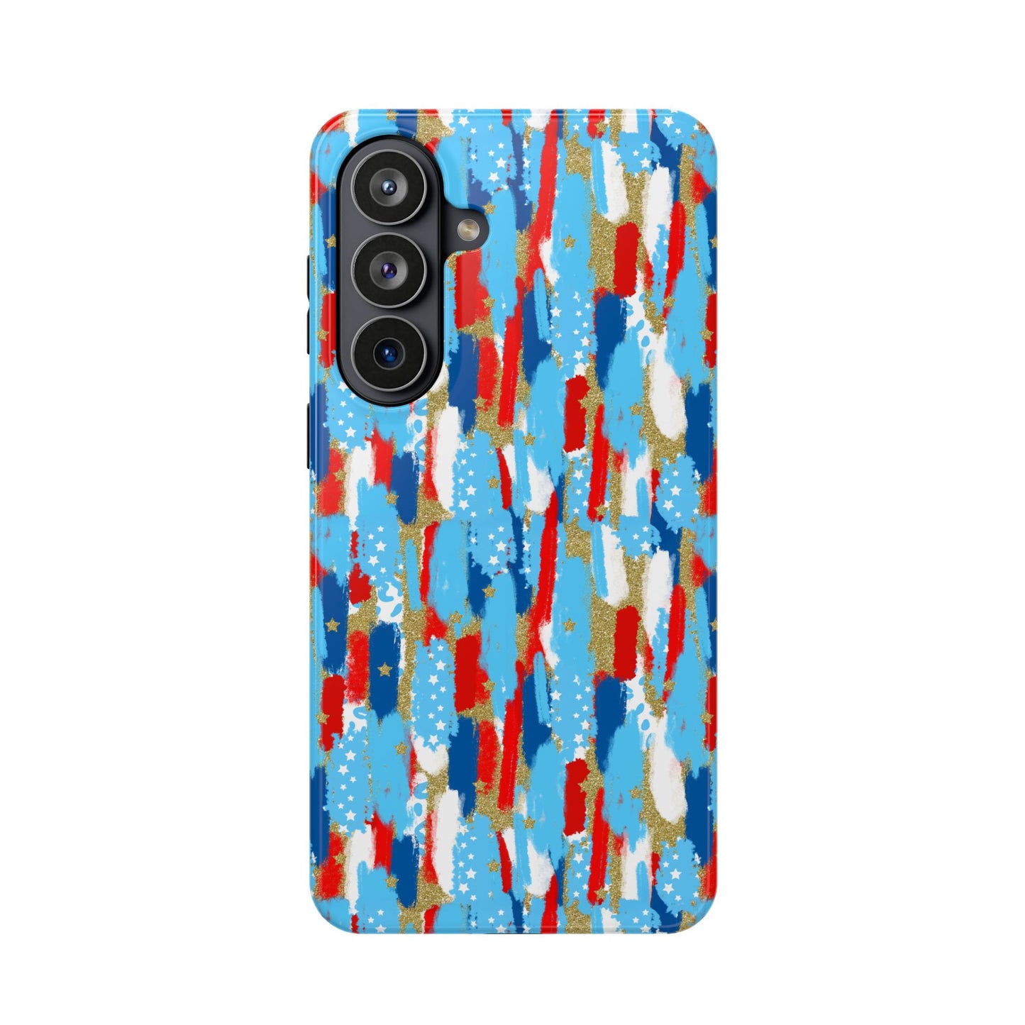 Patriotic Brushstroke Magnetic Impact-Resistant Phone Case
