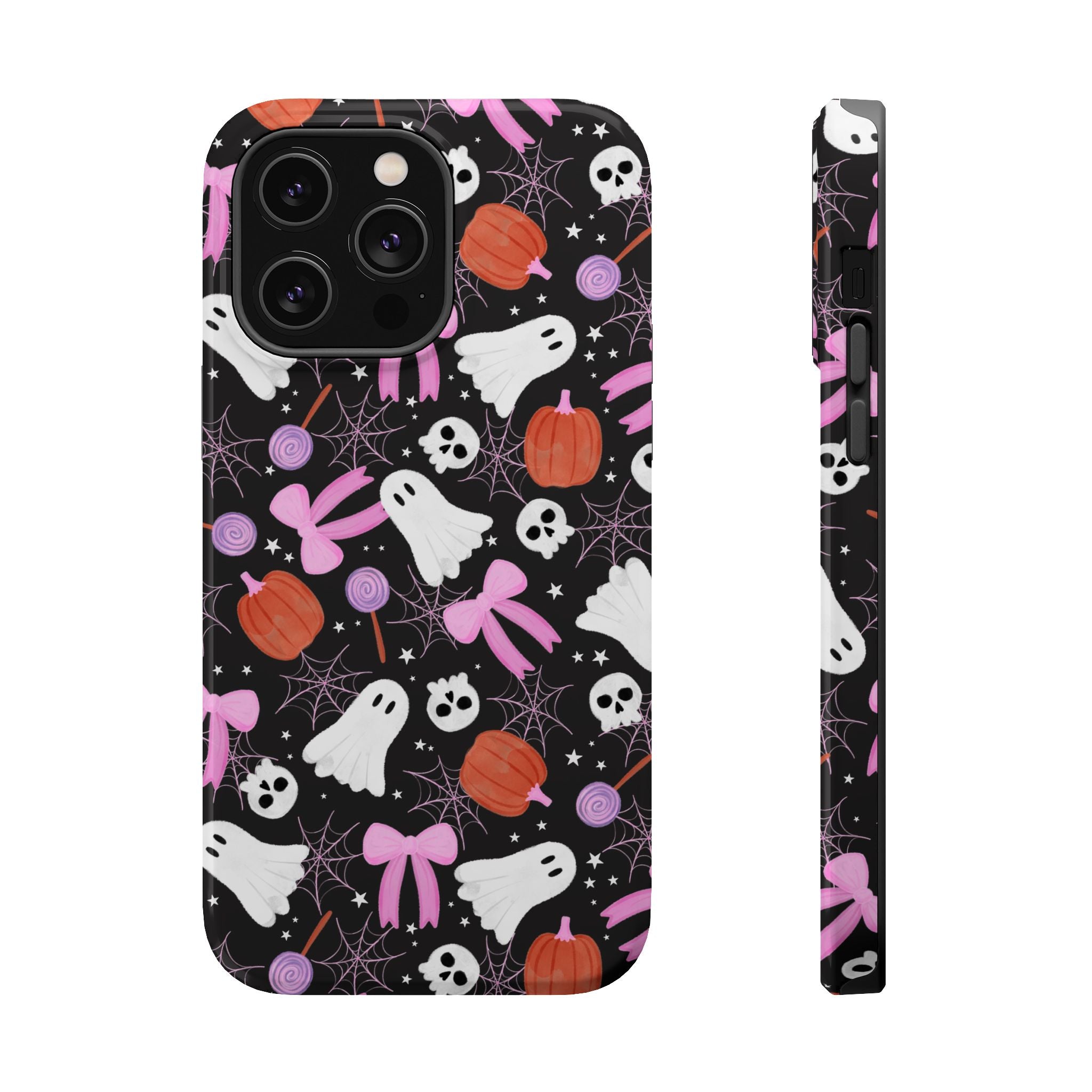 Halloween Ghosts & Pumpkins Magnetic Impact Phone Case