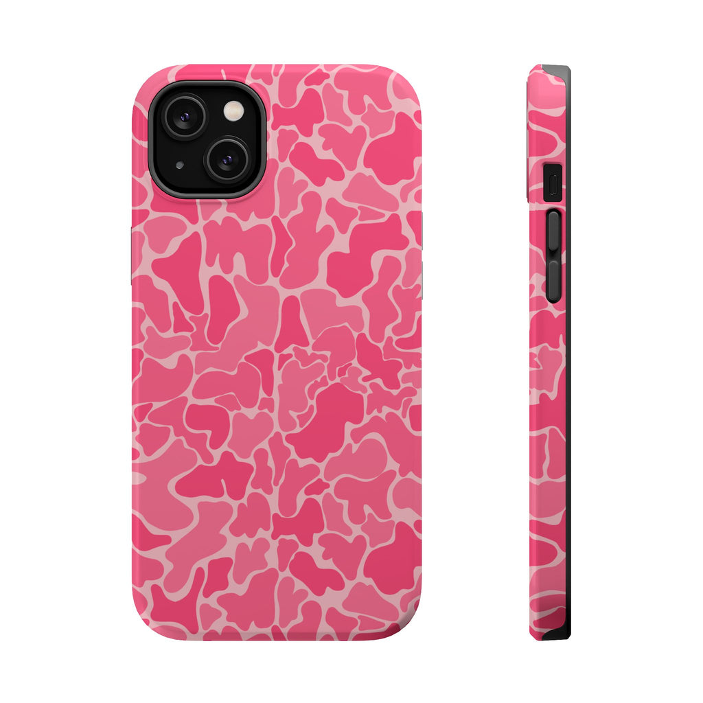 Pink Camo Magnetic Impact-Resistant Phone Case