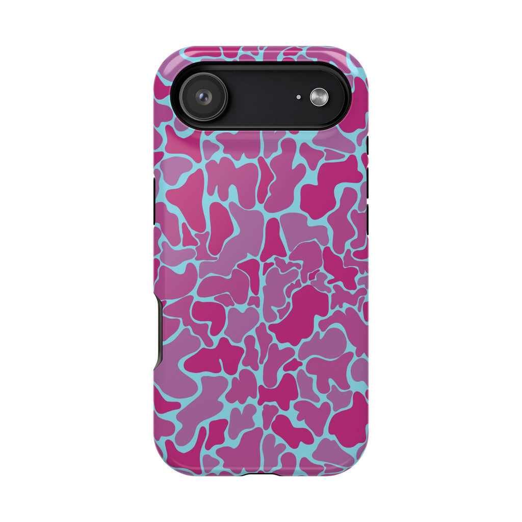 Pink Purple Camo Magnetic Impact-Resistant Case