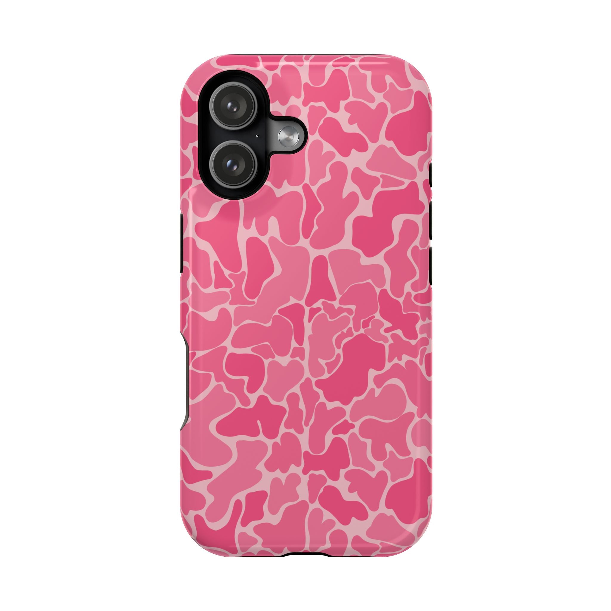 Pink Camo Magnetic Impact-Resistant Phone Case