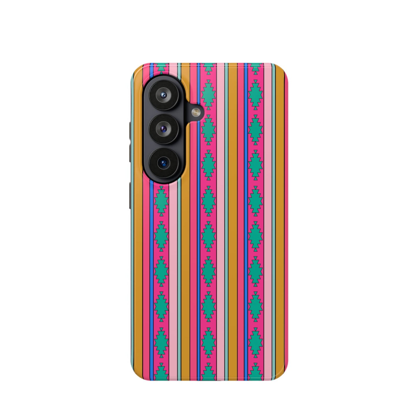 90’s western inspired Stripe Magnetic Impact Phone Case