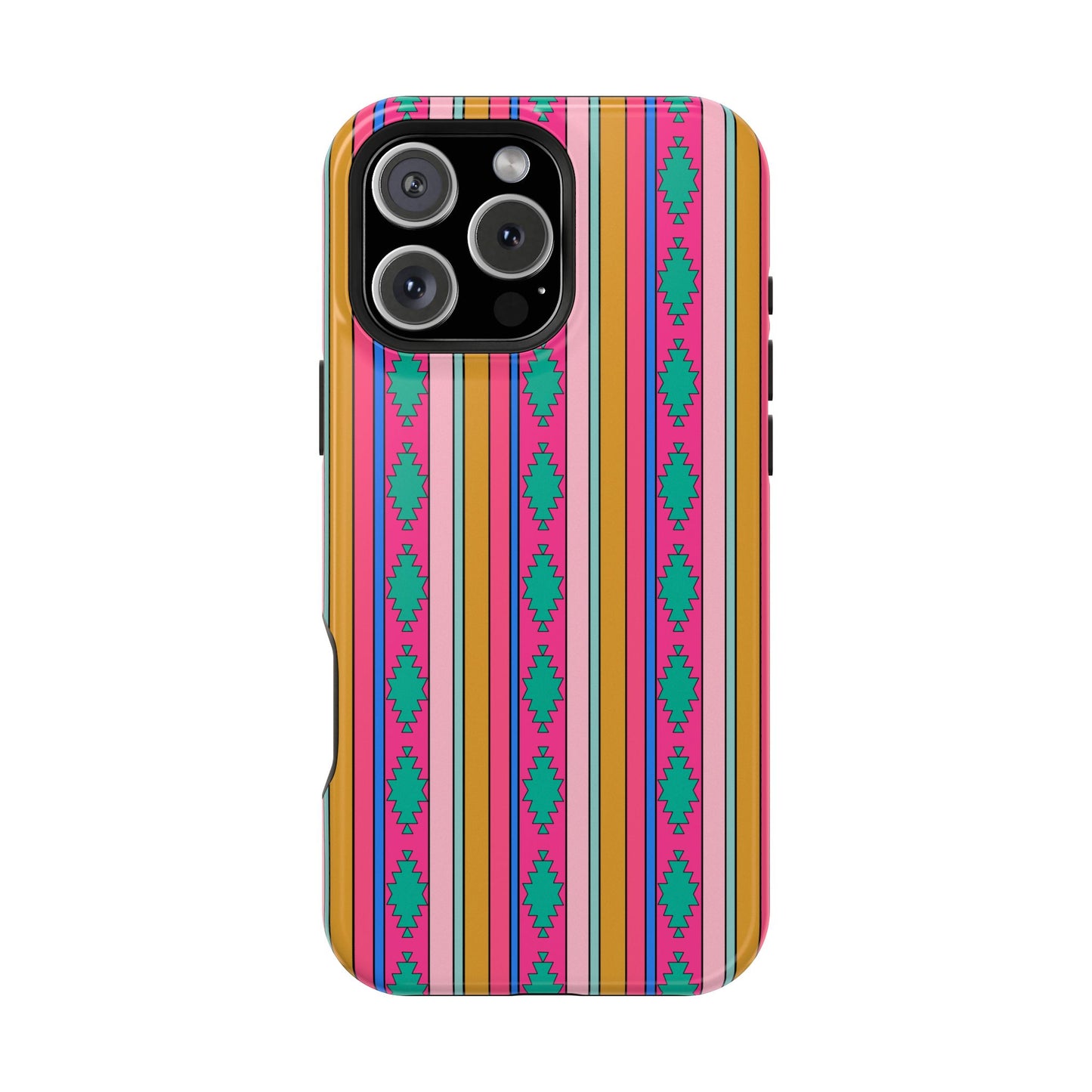 90’s western inspired Stripe Magnetic Impact Phone Case