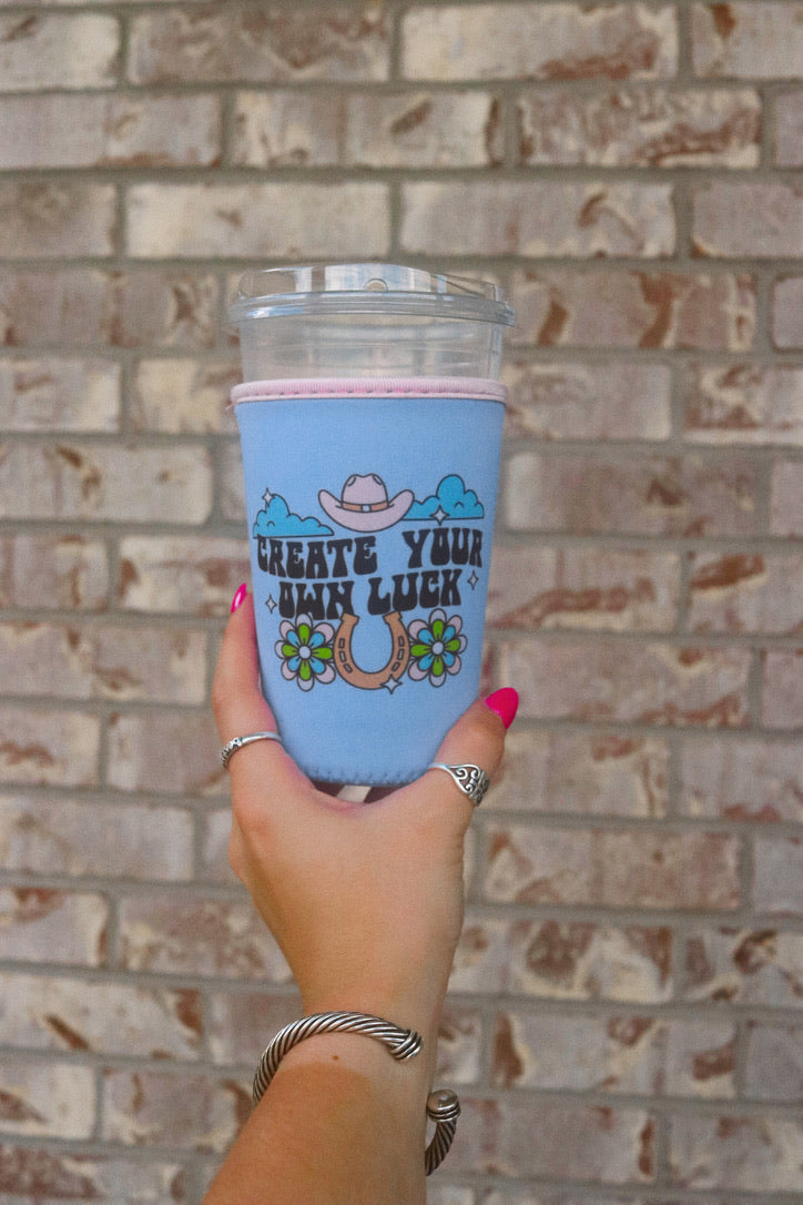 CREATE YOUR OWN LUCK COFFEE SLEEVE - MEDIUM