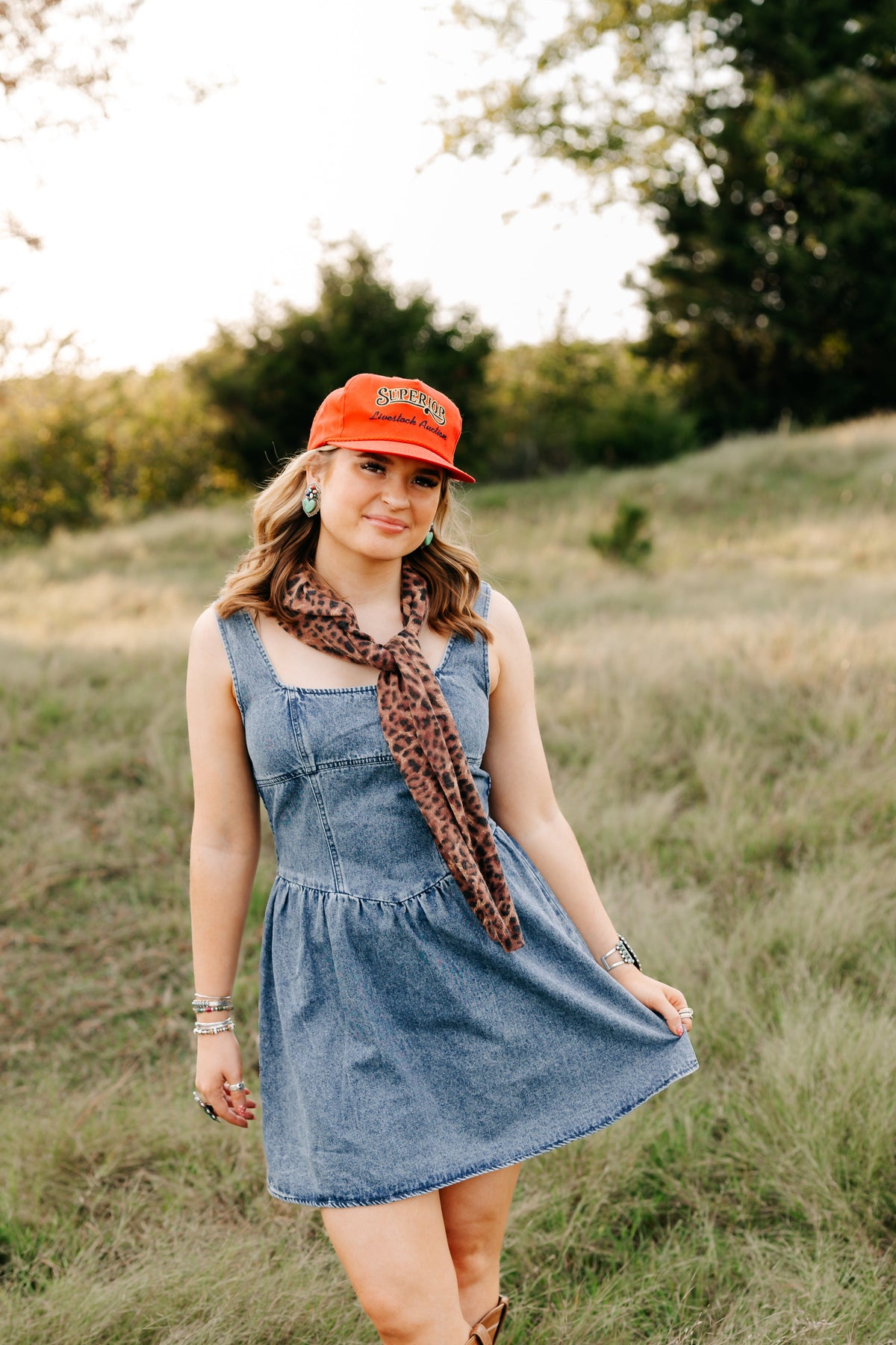 THE TAYLOR DENIM DRESS