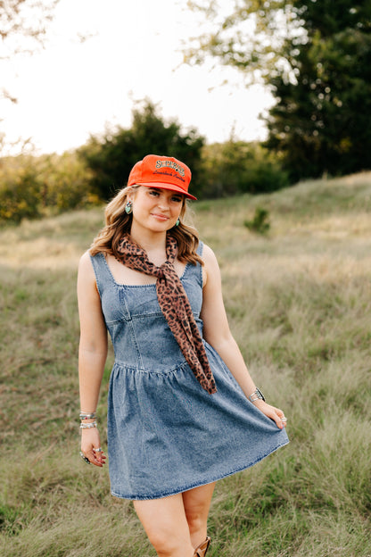 THE TAYLOR DENIM DRESS