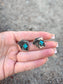 ACE CARD TURQUOISE EARRINGS
