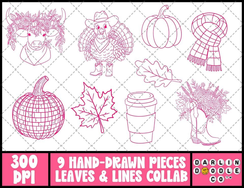 LEAVES AND LINES COLLAB - LIMITED - 3 DESIGNERS