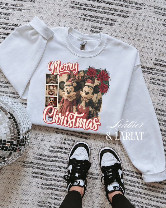 Retro Mouse Merry Christmas