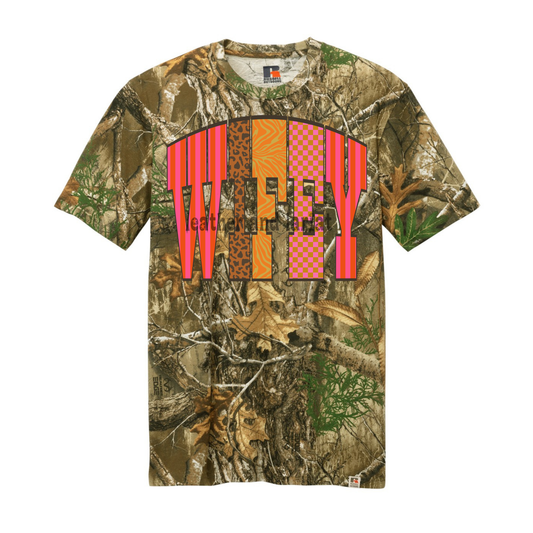 FUNKY WIFEY CAMO TEE
