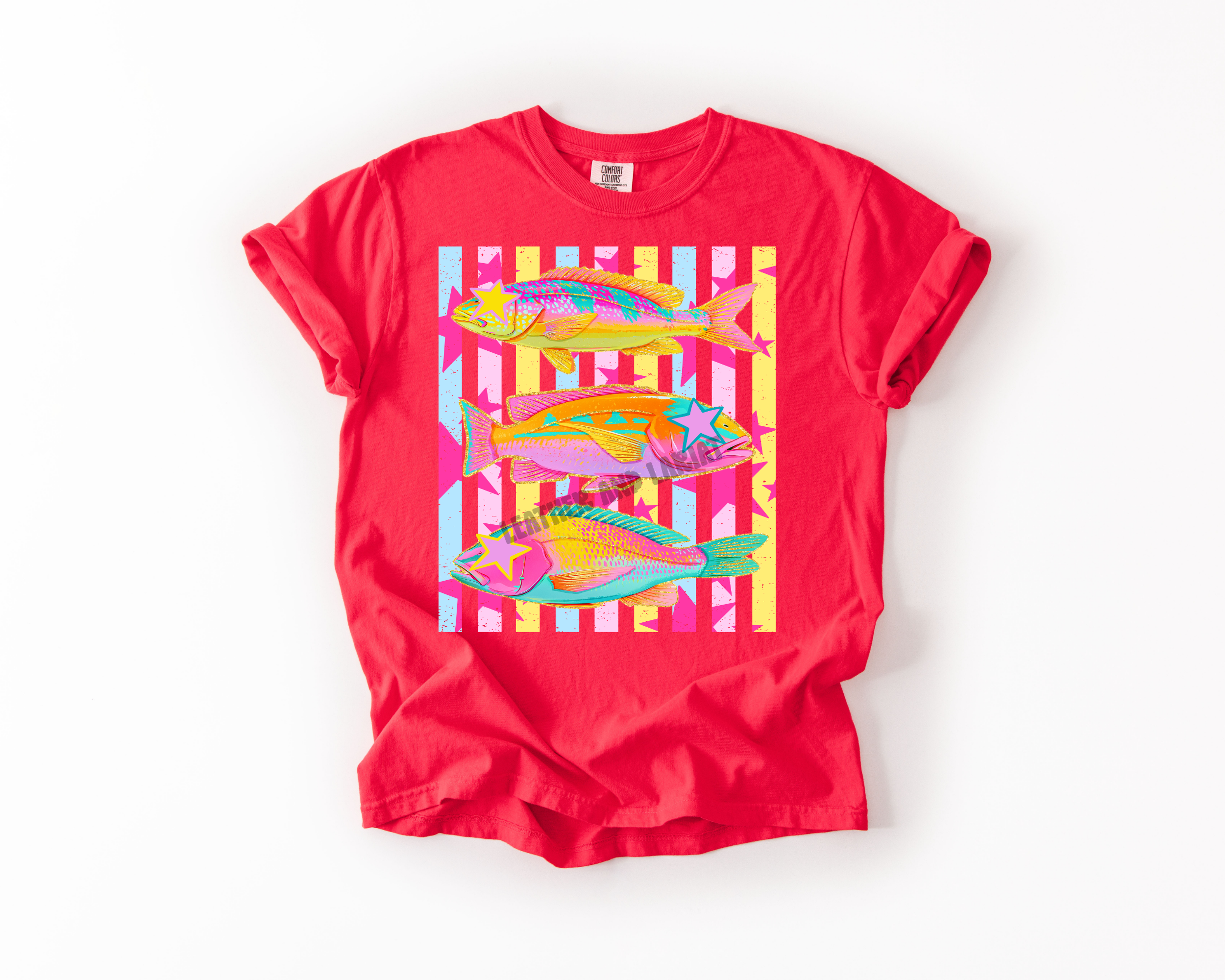 NEON FISH COMFORT COLOR TEE