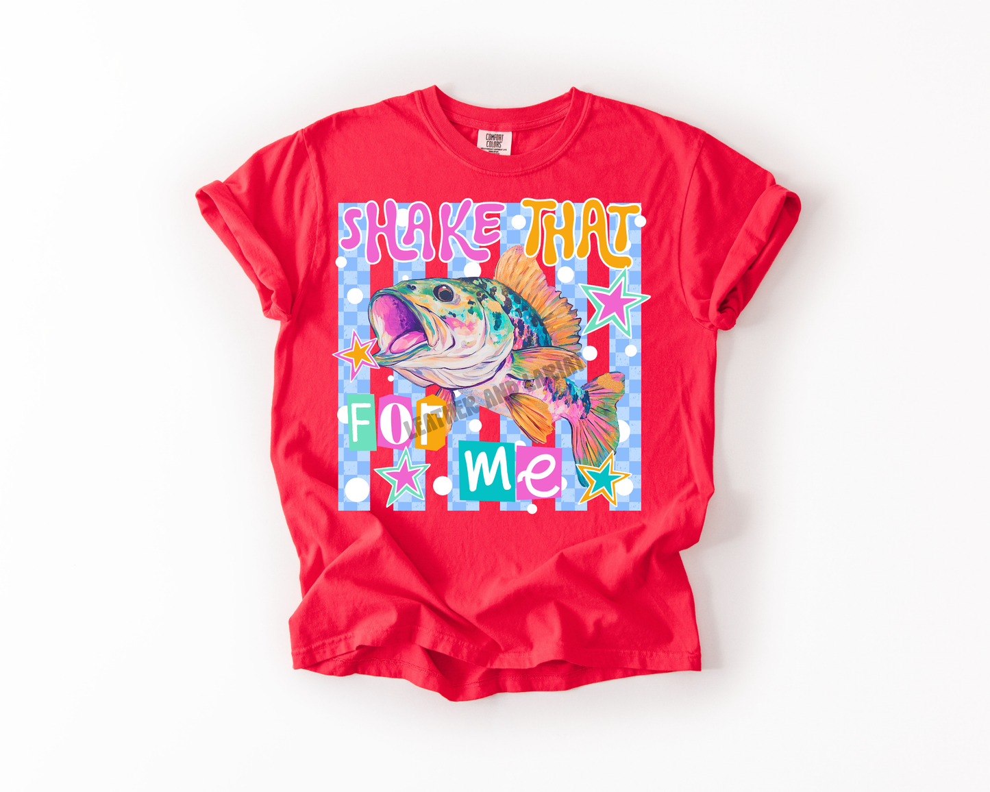SHAKE THAT BASS FOR ME COMFORT COLORS TEE