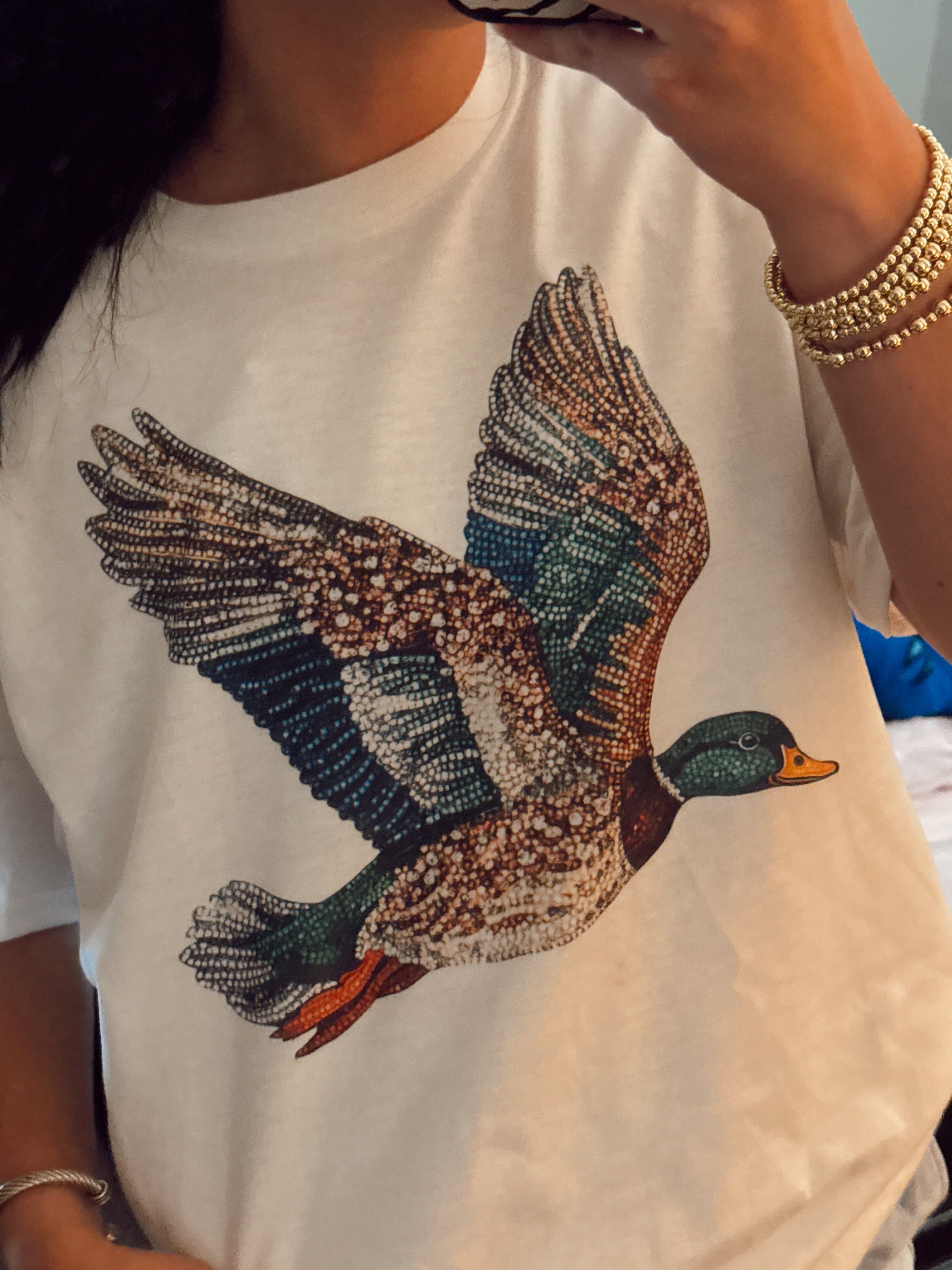 BEDAZZLED DUCK