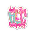 HALEY ELIZA COMPANY STICKER - 2.56" x 3"