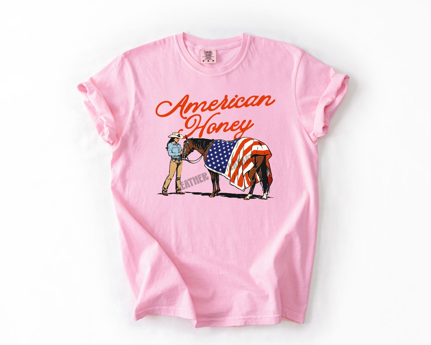 AMERICAN HONEY COMFORT COLORS TEE