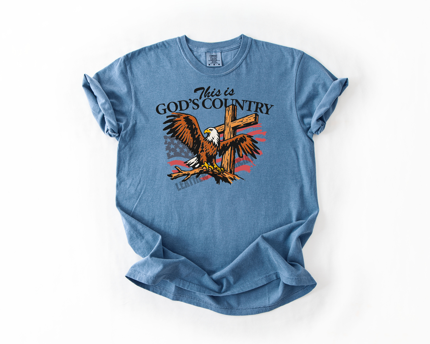 THIS IS GODS COUNTRY COMFORT COLORS TEE