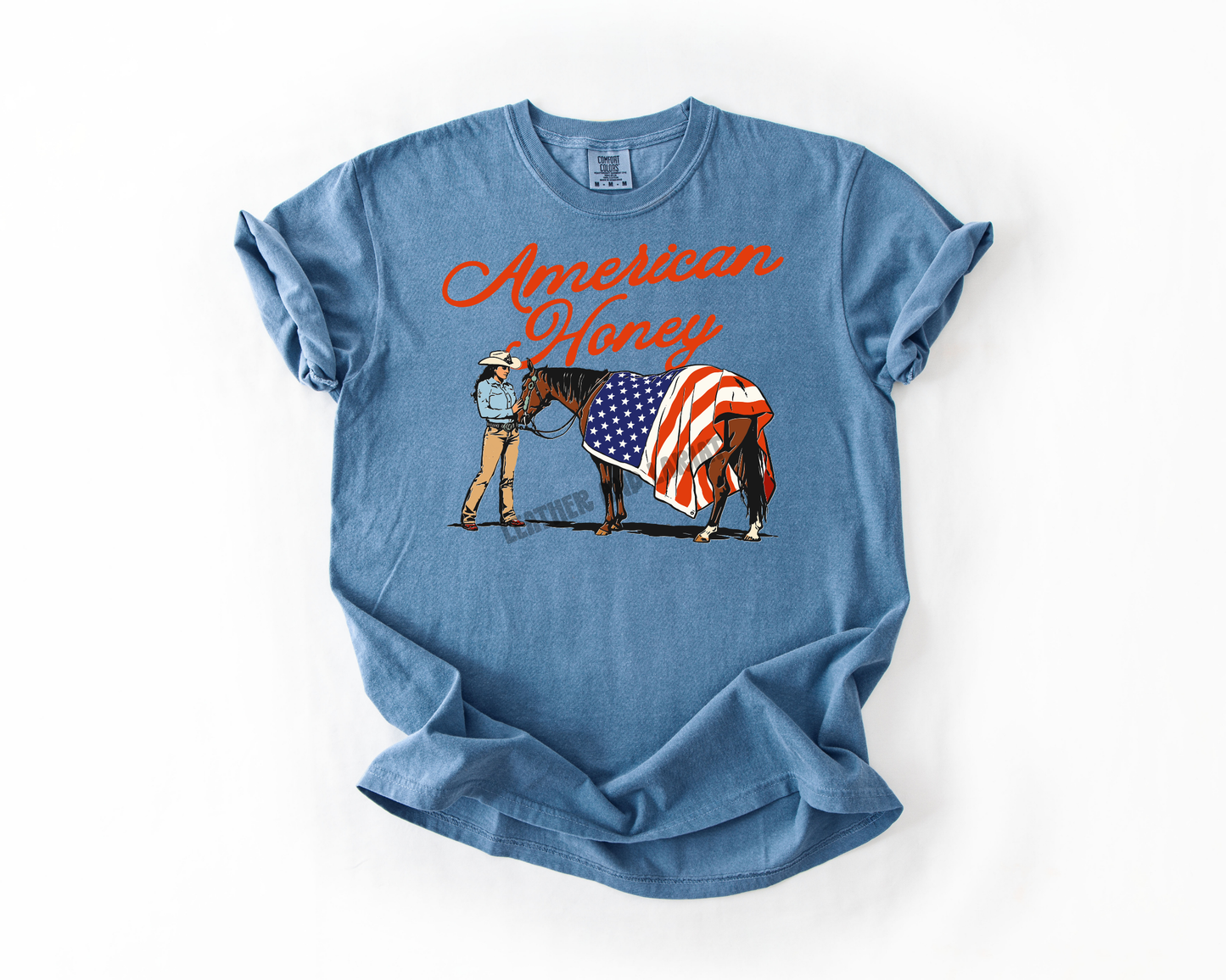 AMERICAN HONEY COMFORT COLORS TEE