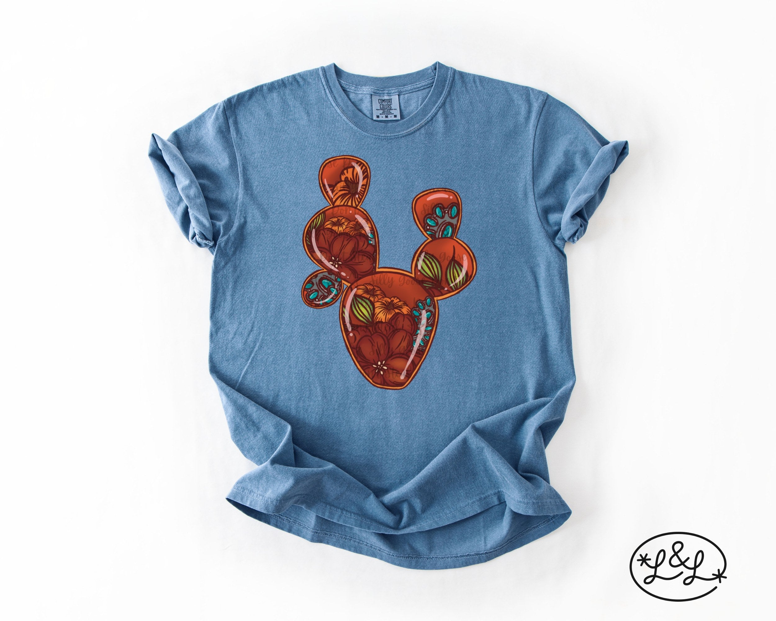 Fall Cactus Comfort Colors Tee