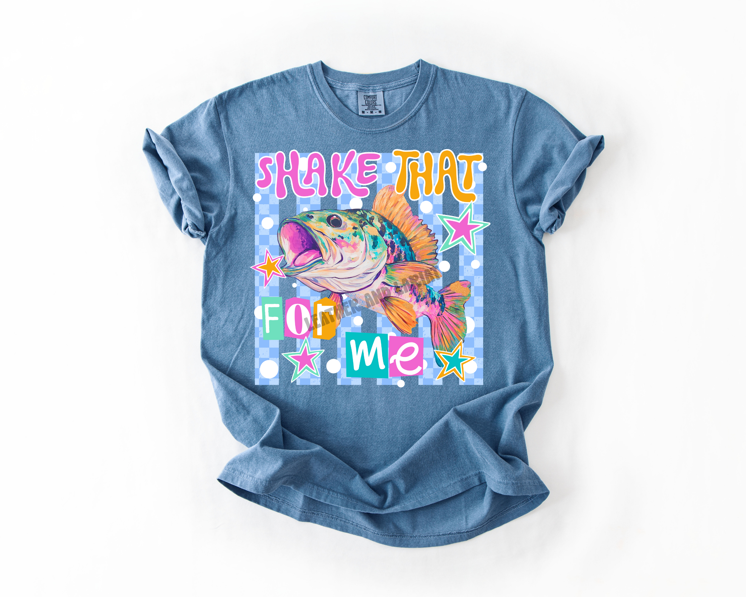 SHAKE THAT BASS FOR ME COMFORT COLORS TEE