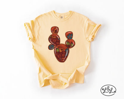 Fall Cactus Comfort Colors Tee