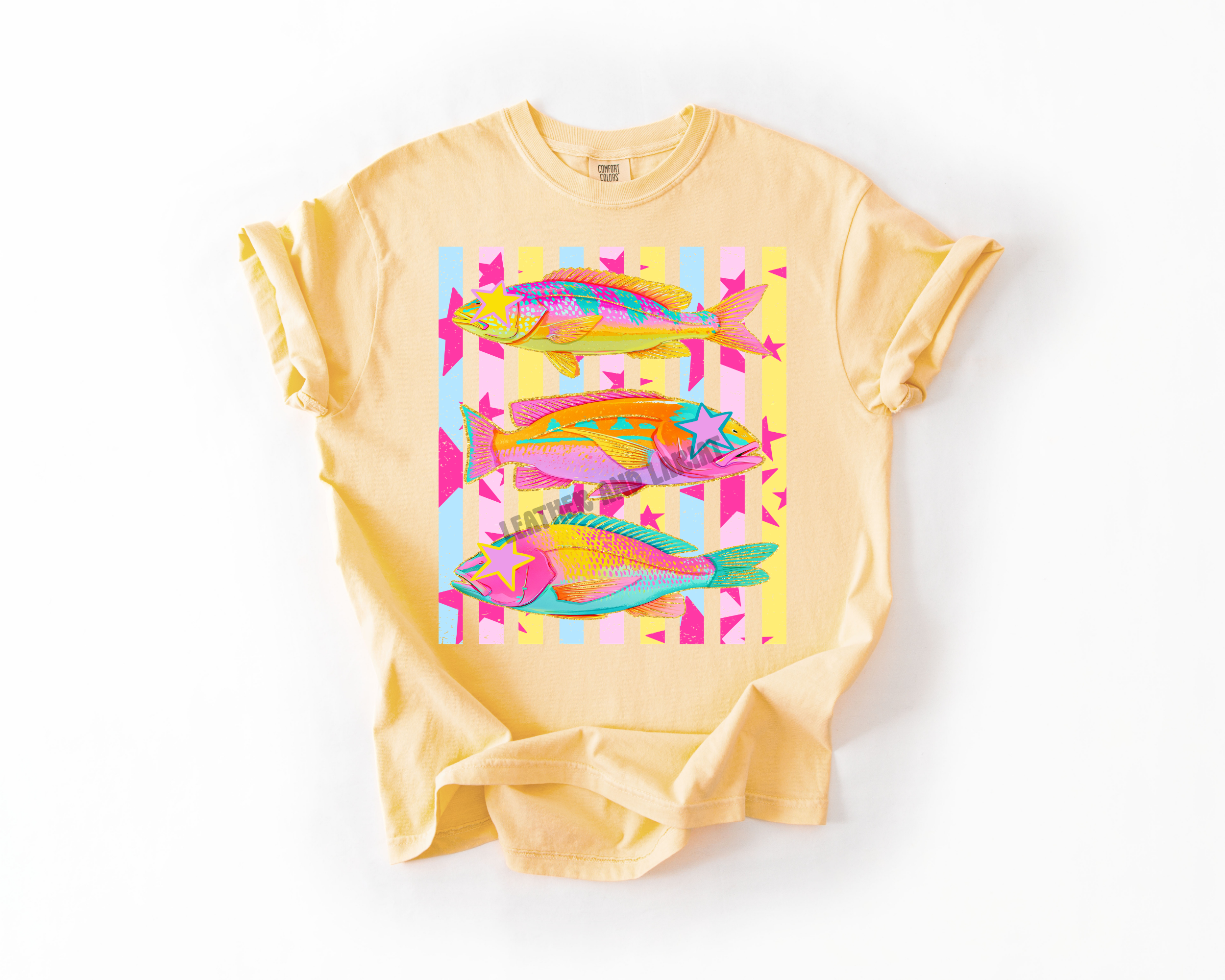 NEON FISH COMFORT COLOR TEE
