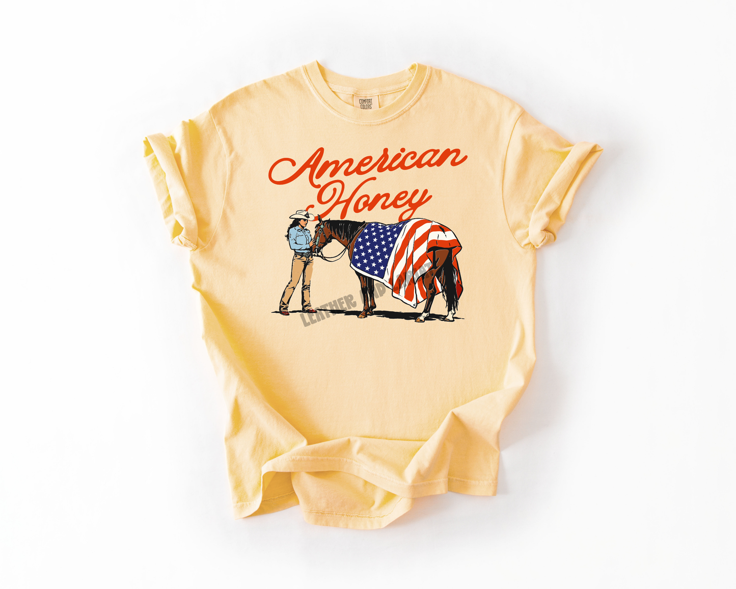 AMERICAN HONEY COMFORT COLORS TEE