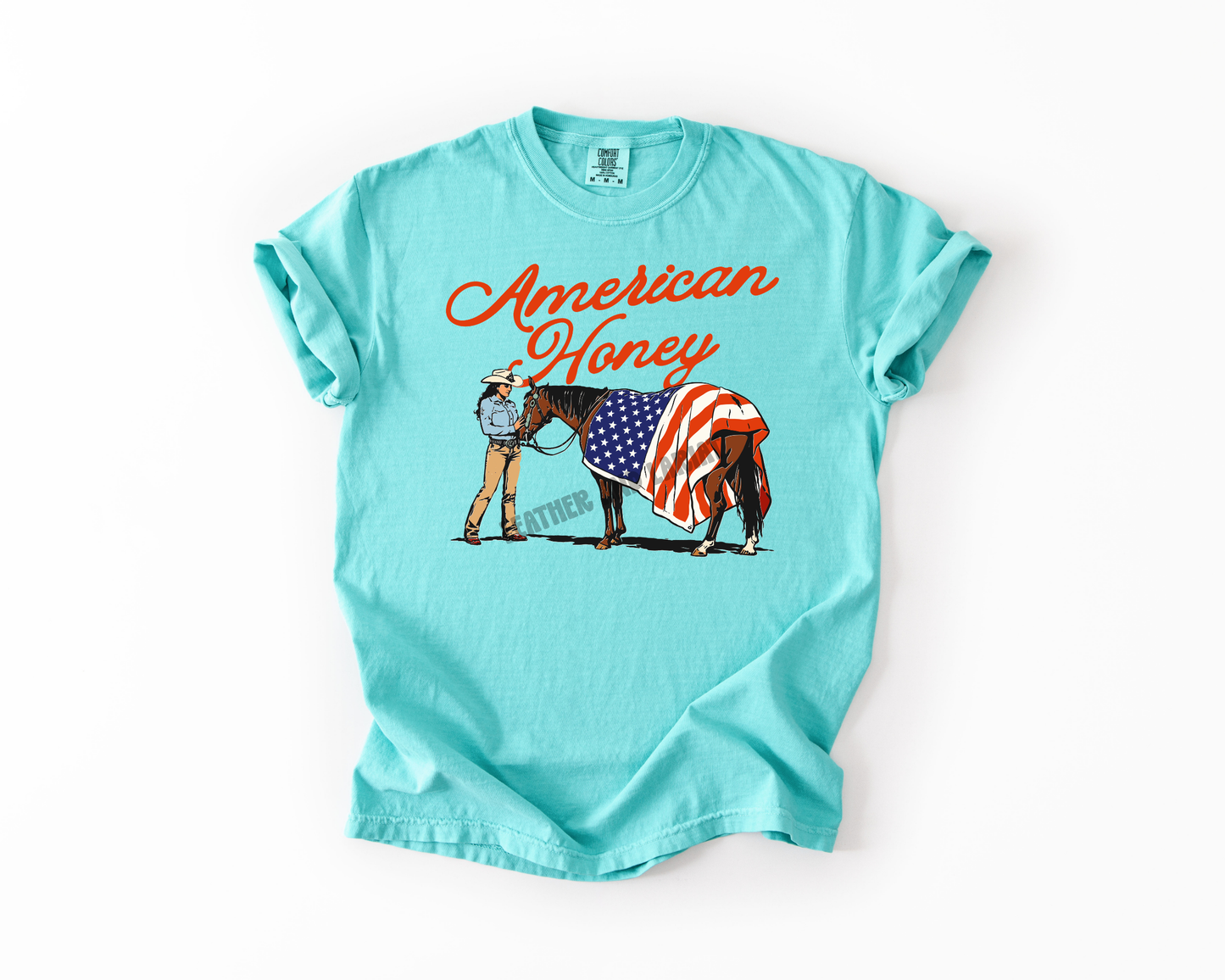 AMERICAN HONEY COMFORT COLORS TEE