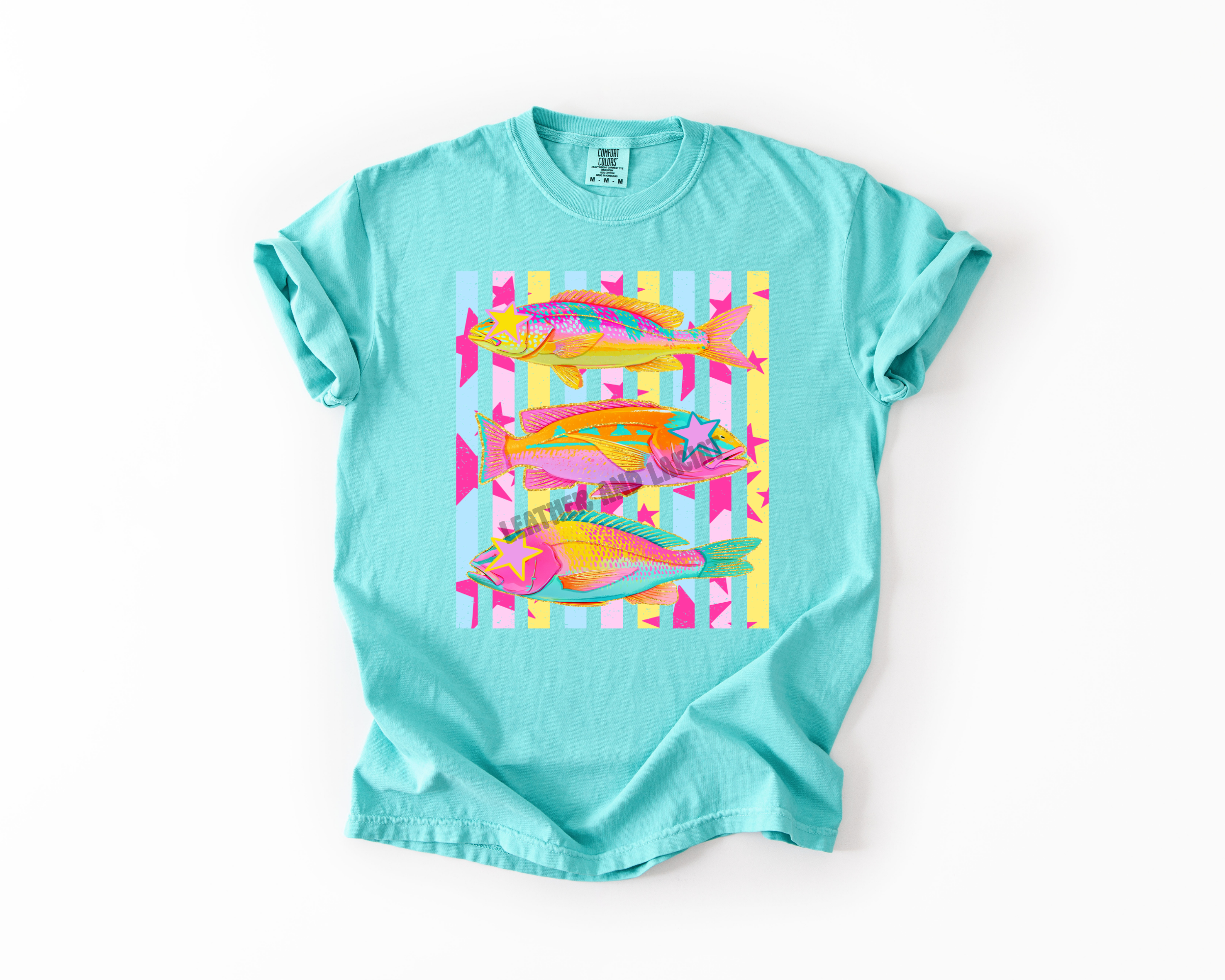 NEON FISH COMFORT COLOR TEE