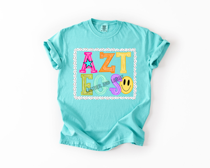 PREPPY AZTECS GAME DAY COMFORT COLORS TEE