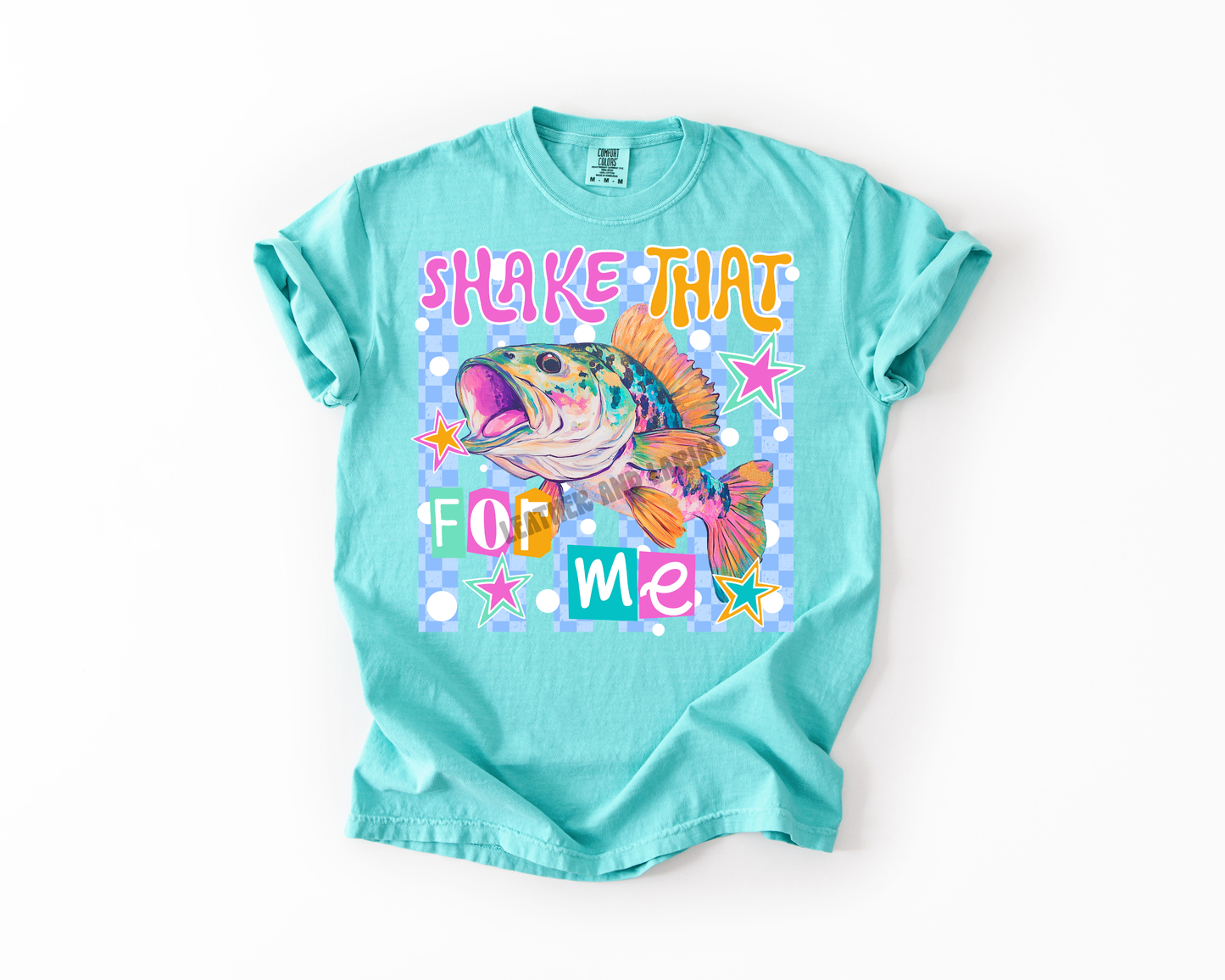 SHAKE THAT BASS FOR ME COMFORT COLORS TEE